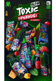 Жидкость TOXIC ALFA UPGRADE HARD 30 ML