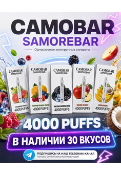 CAMOBAR SAMOREBAR 4000 затяжек